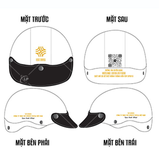 Nón bảo hiểm mẫu 14